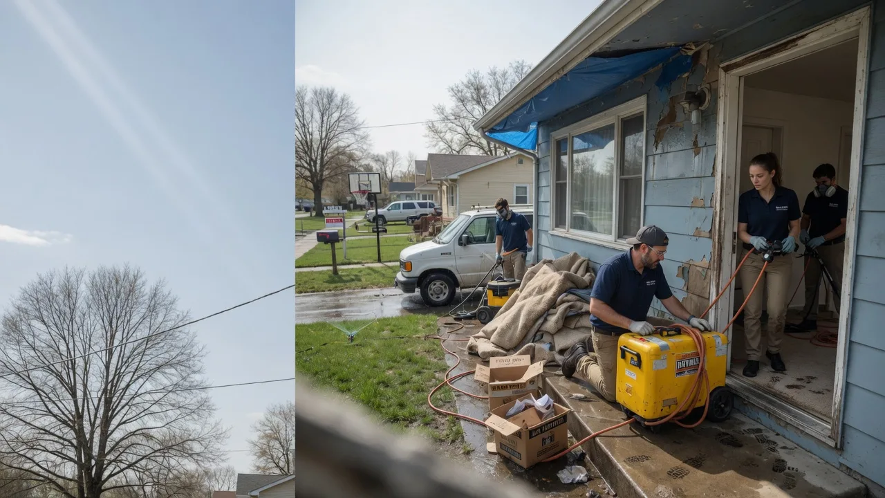 Basement Flood Cleanup in Julesburg, CO near me